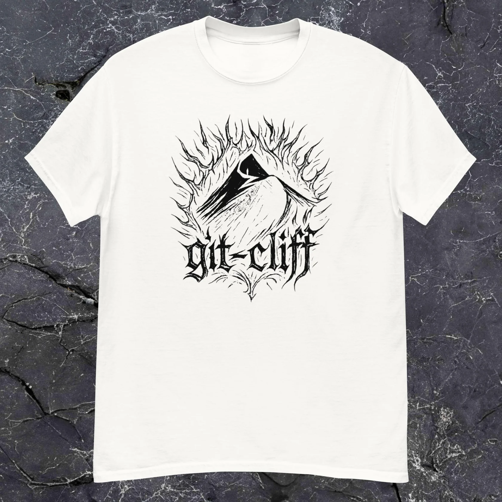 git-cliff t-shirt white